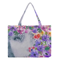 Flower Girl Medium Tote Bag by NouveauDesign