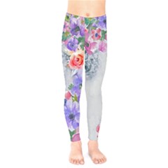 Flower Girl Kids  Legging by NouveauDesign