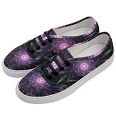 Mandala Fractal Light Light Fractal Women s Classic Low Top Sneakers by Celenk