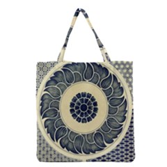 Background Vintage Japanese Grocery Tote Bag