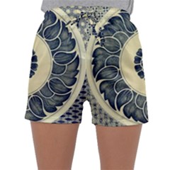 Background Vintage Japanese Sleepwear Shorts