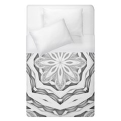 Mandala Pattern Floral Duvet Cover (single Size) by Celenk