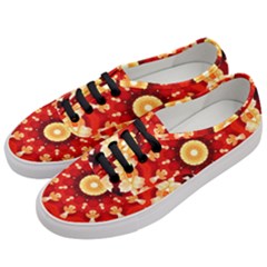 Abstract Art Abstract Background Women s Classic Low Top Sneakers