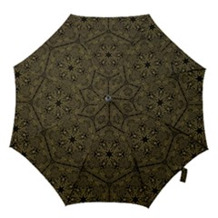 Texture Background Mandala Hook Handle Umbrellas (large)