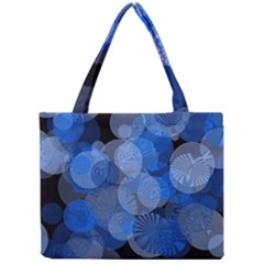 Circle Rings Abstract Optics Mini Tote Bag