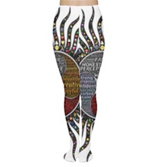 Whole Complete Human Qualities Women s Tights