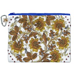 Mandala Metallizer Art Factory Canvas Cosmetic Bag (xxl) by Celenk