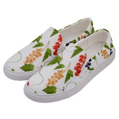 Juicy Currants Men s Canvas Slip Ons by TKKdesignsCo