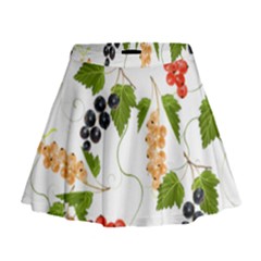 Juicy Currants Mini Flare Skirt by TKKdesignsCo