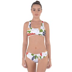 Juicy Currants Criss Cross Bikini Set by TKKdesignsCo