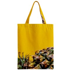 Pineapple Raw Sweet Tropical Food Zipper Classic Tote Bag by Celenk