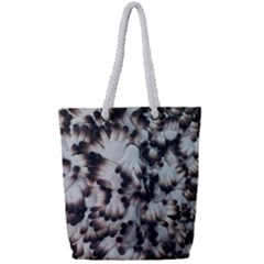 Pattern Wallpaper Organization Full Print Rope Handle Tote (small)