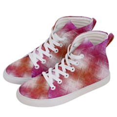 Background Texture Pattern 3d Men s Hi-top Skate Sneakers by Celenk