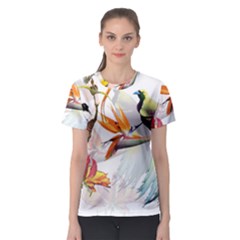 Birds Of Paradise Women s Sport Mesh Tee