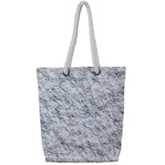 Pattern Background Old Wall Full Print Rope Handle Tote (small)