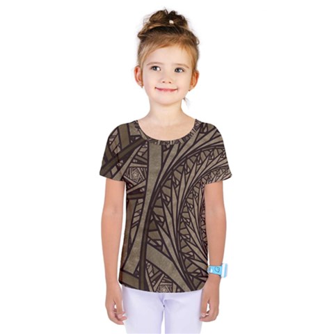 Abstract Pattern Graphics Kids  One Piece Tee by Celenk