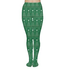 Christmas Tree Pattern Design Women s Tights