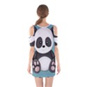 Cute Panda Shoulder Cutout One Piece View2