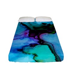 Abstract Painting Art Fitted Sheet (full/ Double Size) by Celenk