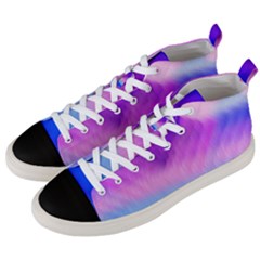 Background Art Abstract Watercolor Men s Mid-top Canvas Sneakers by Celenk