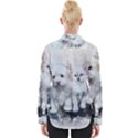 Cat Dog Cute Art Abstract Womens Long Sleeve Shirt View2