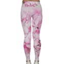 Flower Pink Art Abstract Nature Classic Yoga Leggings View2