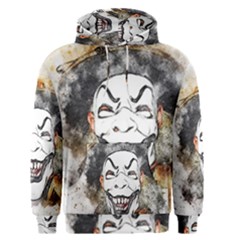 Mask Party Art Abstract Watercolor Men s Pullover Hoodie by Celenk