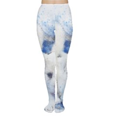 Dog Cats Pet Art Abstract Women s Tights