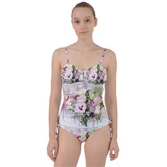 Flowers Bouquet Art Abstract Sweetheart Tankini Set by Celenk