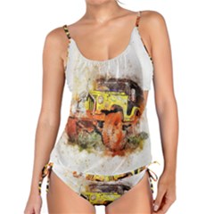 Car Old Car Fart Abstract Tankini Set by Celenk