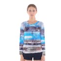 Car Old Car Art Abstract Women s Long Sleeve Tee View1