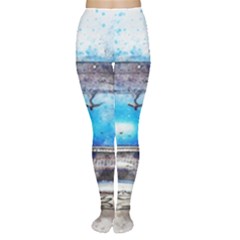 Car Old Car Art Abstract Women s Tights