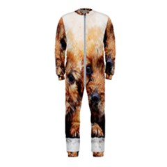 Dog Puppy Animal Art Abstract Onepiece Jumpsuit (kids) by Celenk