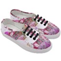 Window Flowers Nature Art Abstract Women s Classic Low Top Sneakers View3