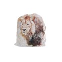 Lion Animal Art Abstract Drawstring Pouches (Medium)  View1