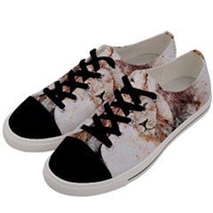 Lion Animal Art Abstract Men s Low Top Canvas Sneakers by Celenk