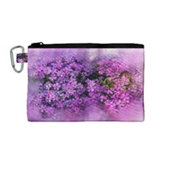 Flowers Spring Art Abstract Nature Canvas Cosmetic Bag (medium)