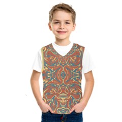 Multicolored Abstract Ornate Pattern Kids  Sportswear by dflcprints