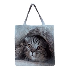 Cat Pet Art Abstract Vintage Grocery Tote Bag by Celenk