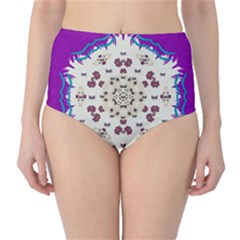 Eyes Looking For The Finest In Life As Calm Love High-waist Bikini Bottoms by pepitasart