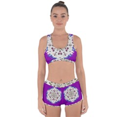 Eyes Looking For The Finest In Life As Calm Love Racerback Boyleg Bikini Set by pepitasart