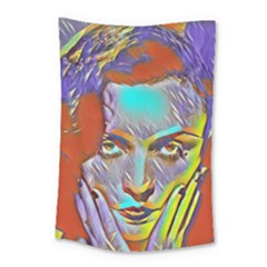 Femm Fatale Small Tapestry by NouveauDesign