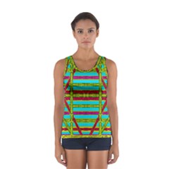 Gift Wrappers For Body And Soul Sport Tank Top  by pepitasart