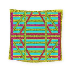 Gift Wrappers For Body And Soul Square Tapestry (small) by pepitasart