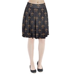 Fleur De Lis Pleated Skirt by NouveauDesign