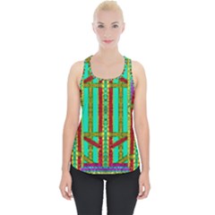 Gift Wrappers For Body And Soul In  A Rainbow Mind Piece Up Tank Top by pepitasart