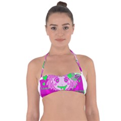 Fujoshi Halter Bandeau Bikini Top by psychodeliciashop