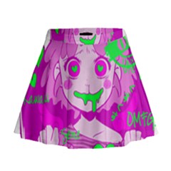 Fujoshi Mini Flare Skirt by psychodeliciashop