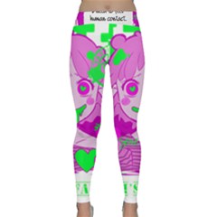 Kick Me! Classic Yoga Leggings by psychodeliciashop