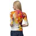 Paint Splash Paint Splatter Design Quarter Sleeve Raglan Tee View2